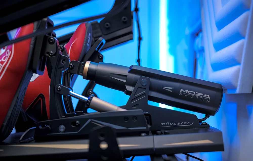 „Moza Racing mBooster RS076“ aktyvus universalus pedalas (PC) aprašymas - Prekės nuotrauka „Moza Racing mBooster RS076“ aktyvus universalus pedalas (PC) aprašymas - Prekės nuotrauka