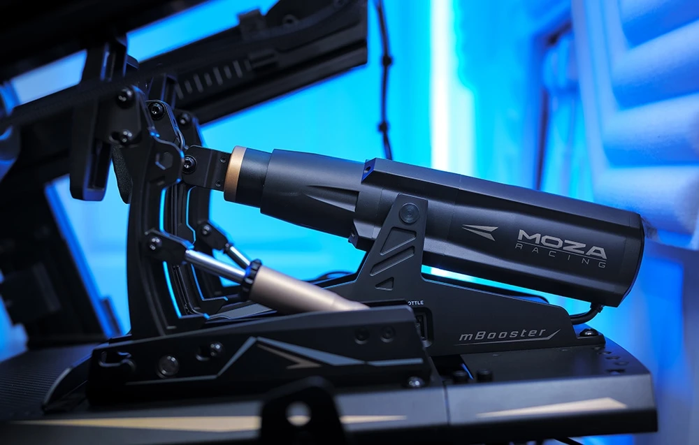 „Moza Racing mBooster RS076“ aktyvus universalus pedalas (PC) aprašymas - Prekės nuotrauka „Moza Racing mBooster RS076“ aktyvus universalus pedalas (PC) aprašymas - Prekės nuotrauka