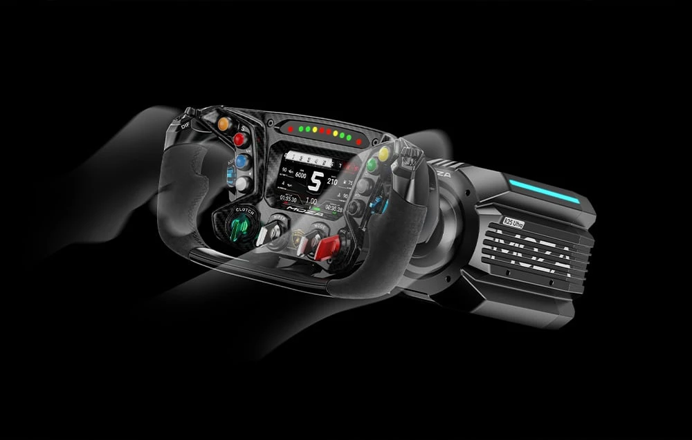 Moza Racing R25 RS091 vairo pagrindas aprašymas - Prekės nuotrauka Moza Racing R25 RS091 vairo pagrindas aprašymas - Prekės nuotrauka