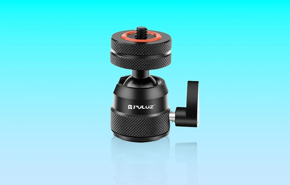 Multifunctional Ball Adapteris for PULUZ Tripods (Juodas) aprašymas - Prekės nuotrauka