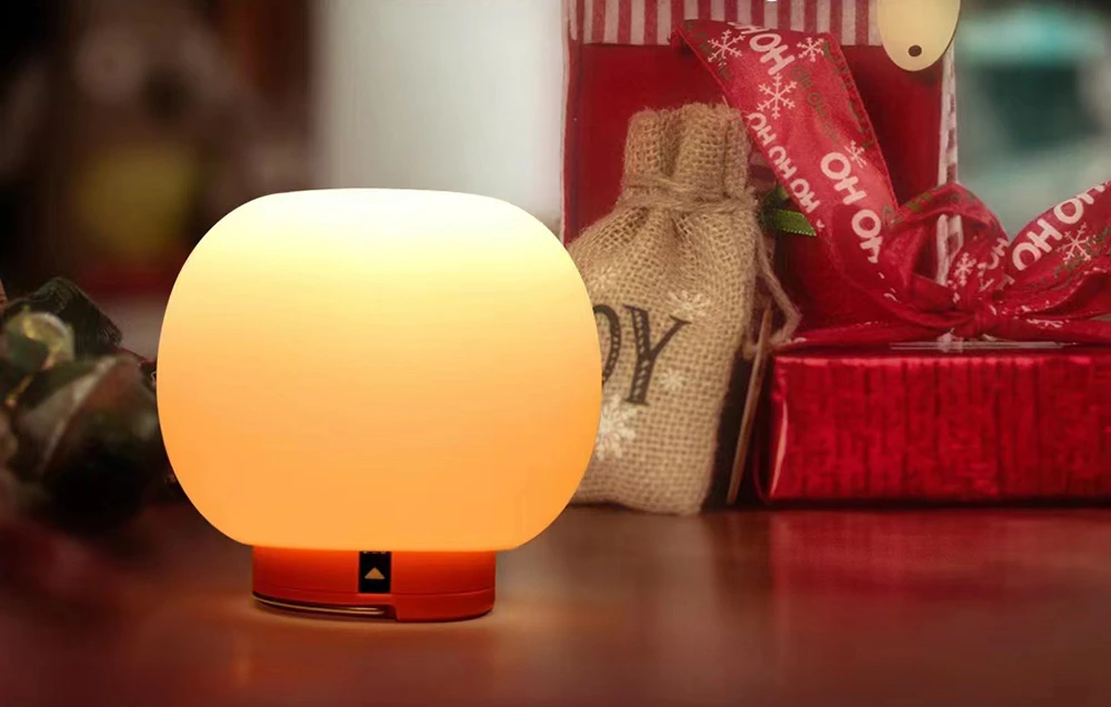 Mushroom lampshade for Flextail Tiny Pump 2X lamp (oranžinis) aprašymas - Prekės nuotrauka