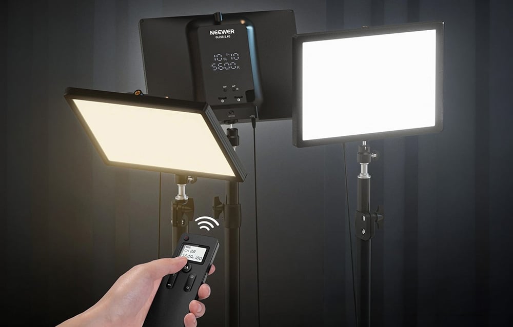 Side Light Panel NEEWER GL25B aprašymas - Prekės nuotrauka