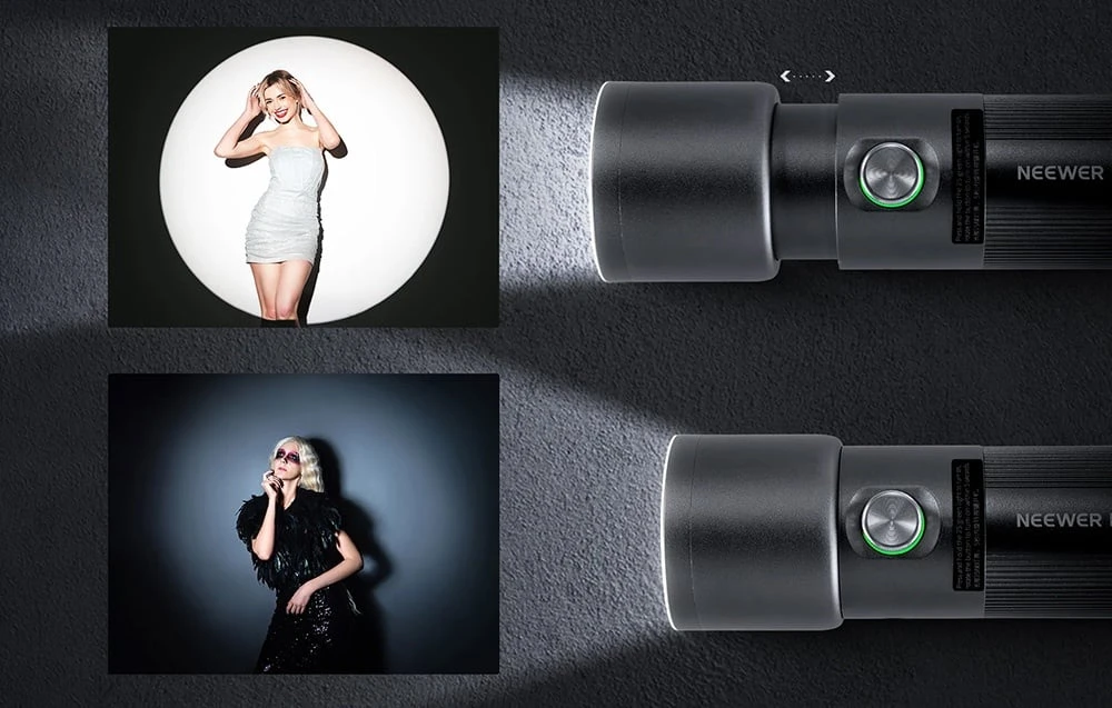 Nešiojamas fotografavimo LED žibintuvėlis NEEWER BASICS FL10 aprašymas - Prekės nuotrauka