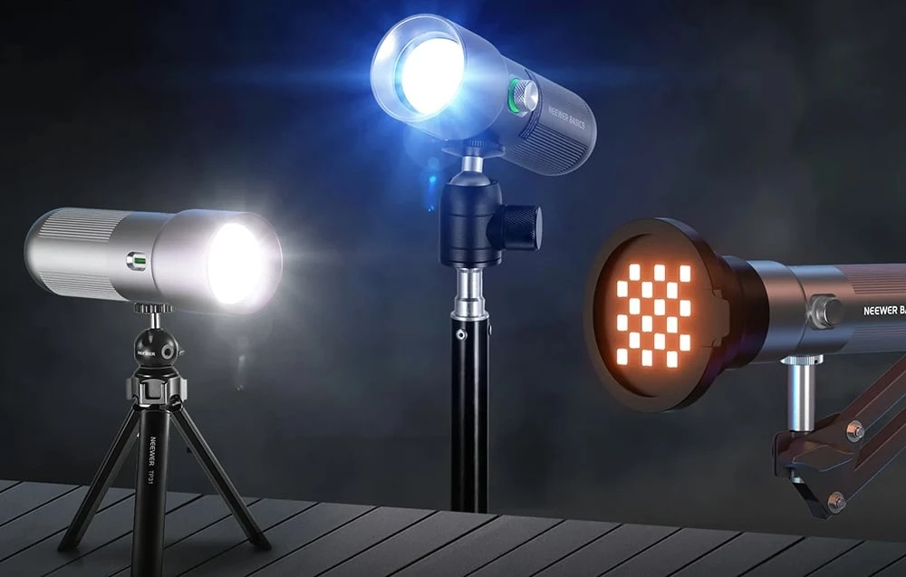 Nešiojamas fotografavimo LED žibintuvėlis NEEWER BASICS FL10 aprašymas - Prekės nuotrauka