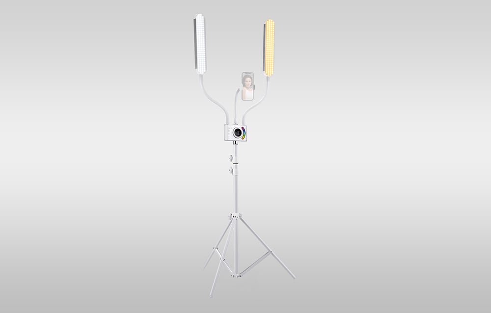 Neewer BH40C Flexible Two-Arm Lighting Kit aprašymas - Prekės nuotrauka