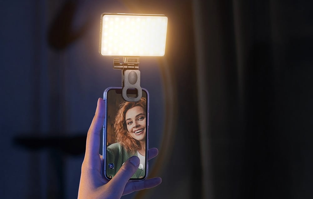 „Clip-on“ asmenukių LED lemputė NEEWER BL120B aprašymas - Prekės nuotrauka