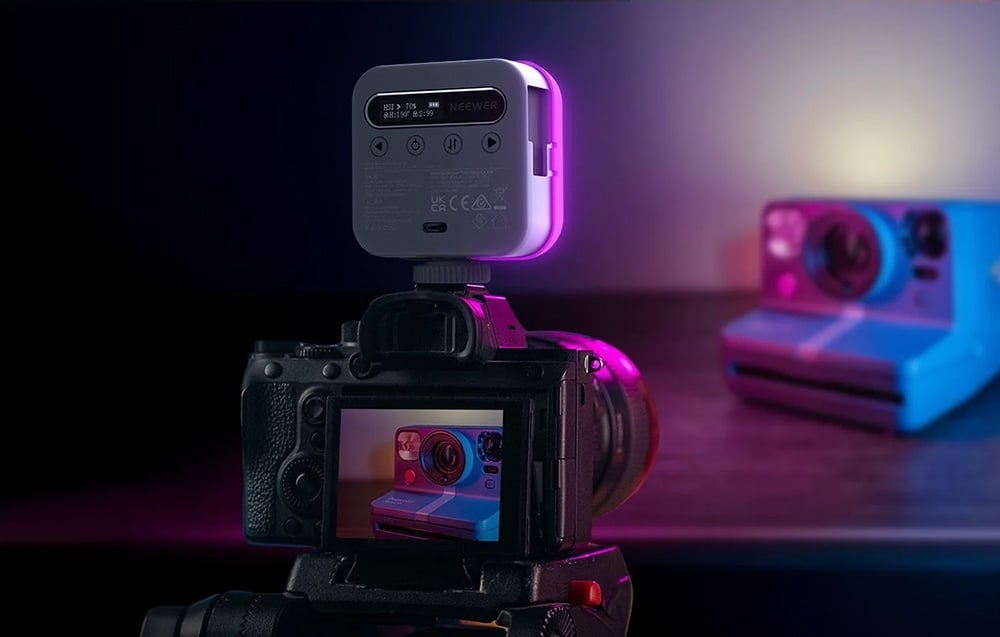 Magnetinis RGB vaizdo šviestuvas NEEWER BL60C aprašymas - Prekės nuotrauka