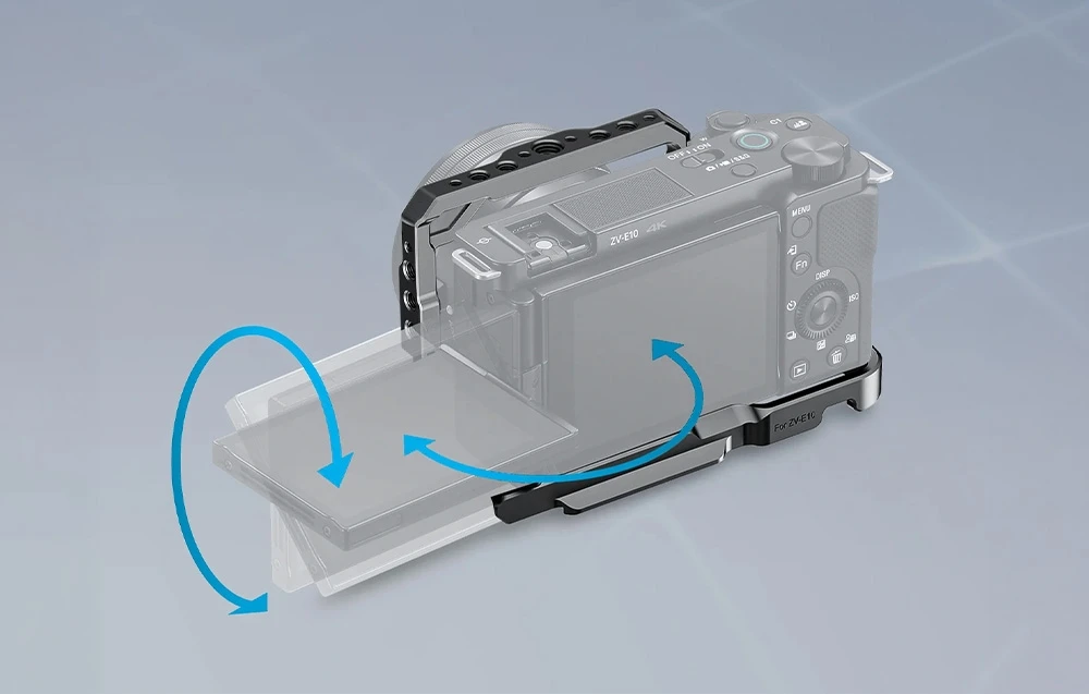 NEEWER CA003S Camera Cage for the Sony ZV-E10 aprašymas - Prekės nuotrauka
