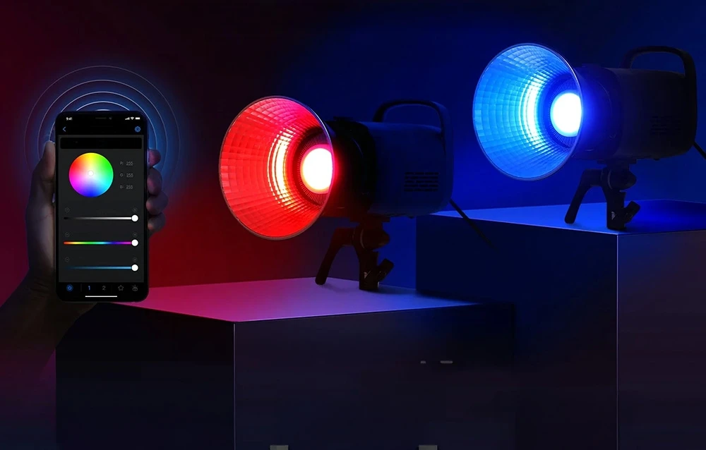 NEEWER CB60 RGB 70W LED Studio Light, CRI 97+ aprašymas - Prekės nuotrauka