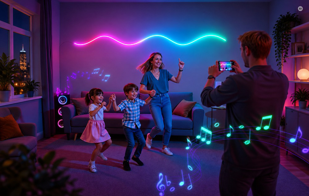 NEEWER LED strip neon RGB aprašymas - Prekės nuotrauka