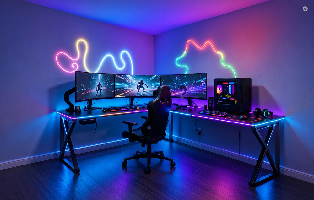 NEEWER LED strip neon RGB aprašymas - Prekės nuotrauka