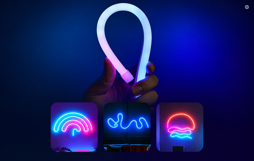 NEEWER LED strip neon RGB aprašymas - Prekės nuotrauka