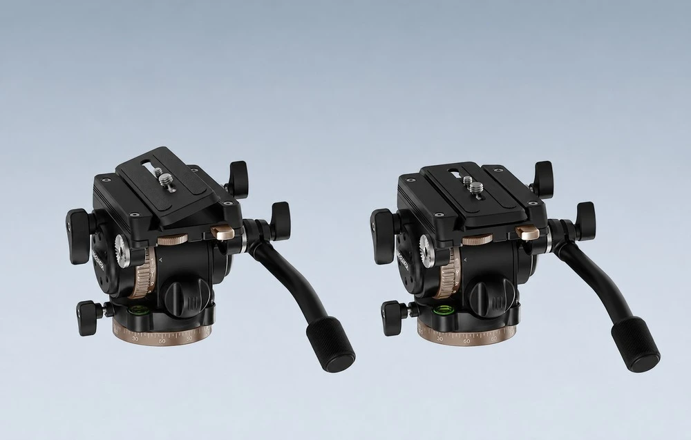 Neewer LL55 Carbon Fiber Video Tripod with Oil Head and Quick-Release Lock aprašymas - Prekės nuotrauka