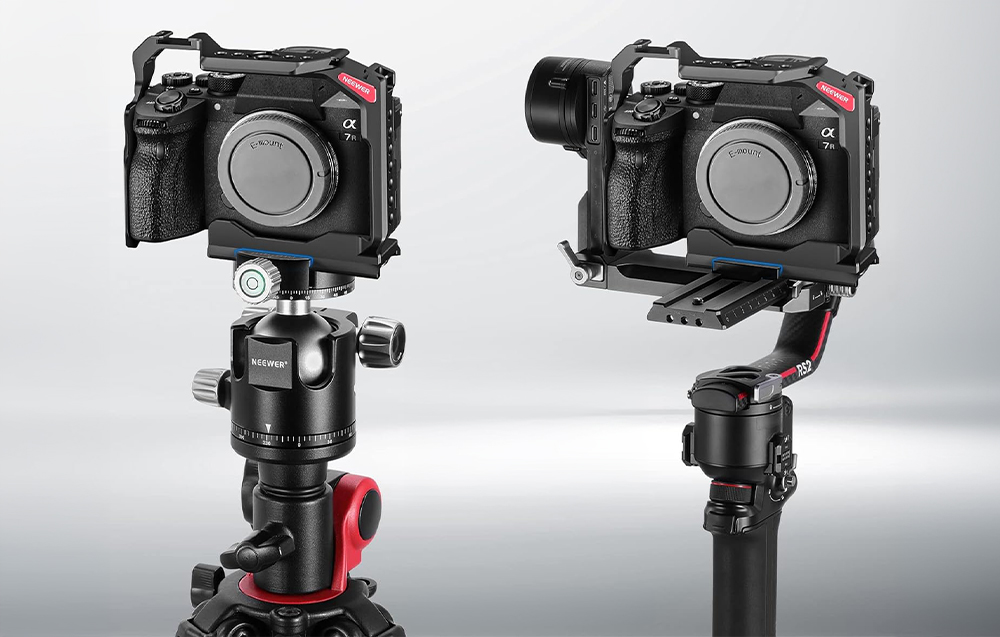 Neewer Naujesnis laikiklis Sony a7R V/a7R IV/a7 IV/a7S III/a1 fotoaparatui aprašymas - Prekės nuotrauka