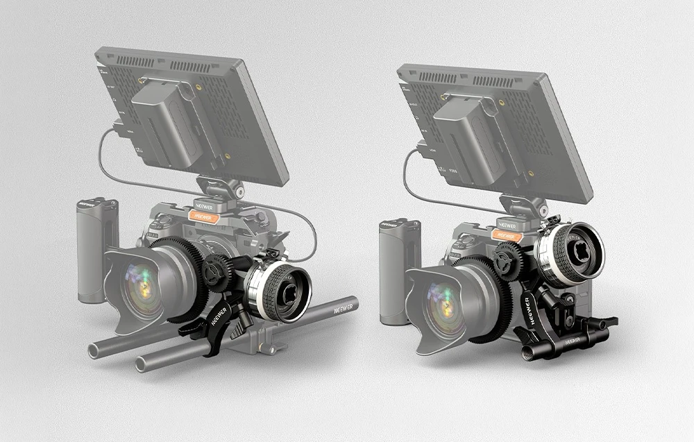 NEEWER PG001 Mini Follow Focus with A/B Stops aprašymas - Prekės nuotrauka