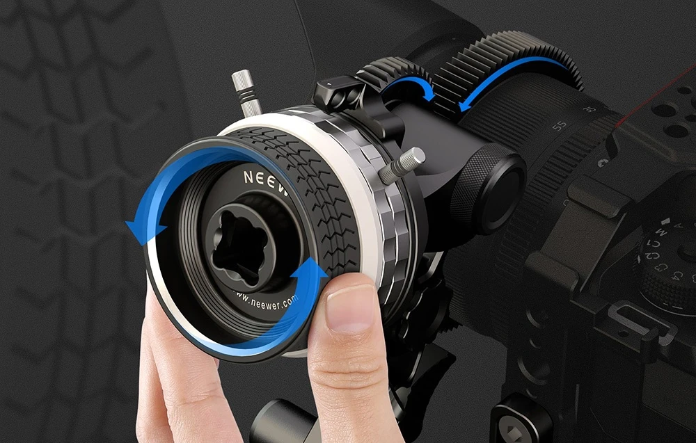 NEEWER PG001 Mini Follow Focus with A/B Stops aprašymas - Prekės nuotrauka