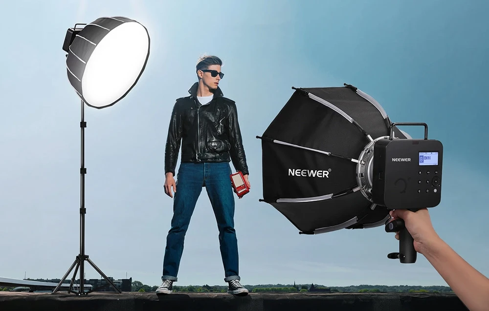 Neewer Q4 Flash with Baterija aprašymas - Prekės nuotrauka
