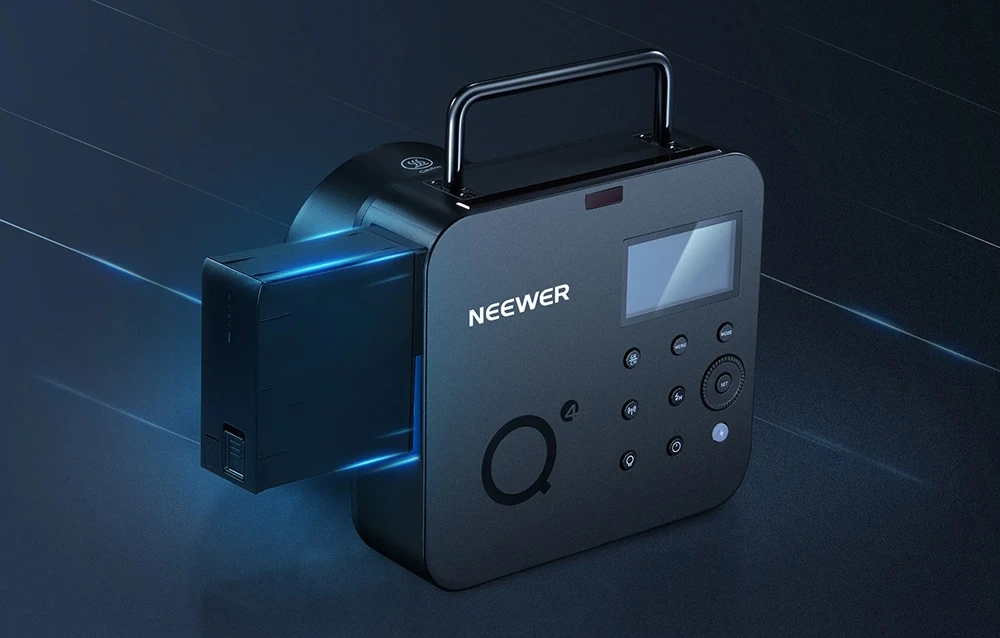 Neewer Q4 Flash with Baterija aprašymas - Prekės nuotrauka