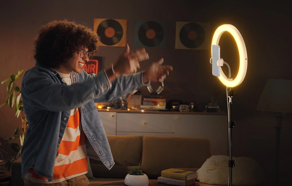 NEEWER RH12B Pro – 12'' High-Power LED Ring Light aprašymas - Prekės nuotrauka NEEWER RH12B Pro – 12'' High-Power LED Ring Light aprašymas - Prekės nuotrauka