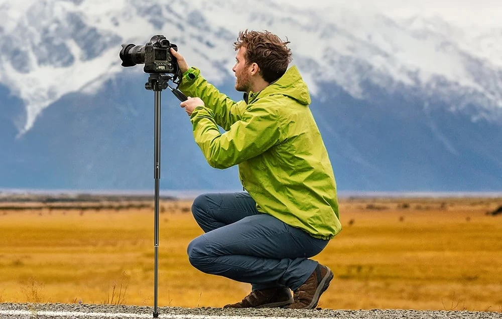 Neewer SAB264 Aluminum Tripod with Monopod and Panoramic Head aprašymas - Prekės nuotrauka