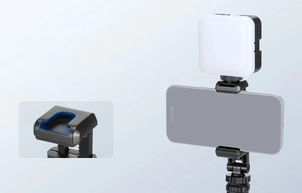 Neewer SP-10 Tripod Phone Holder with 1/4″ Thread aprašymas - Prekės nuotrauka