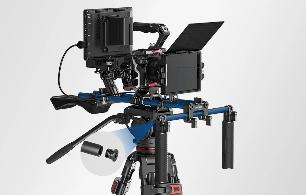 NEEWER SR007 Universal Shoulder Tripod with ARCA Mount aprašymas - Prekės nuotrauka
