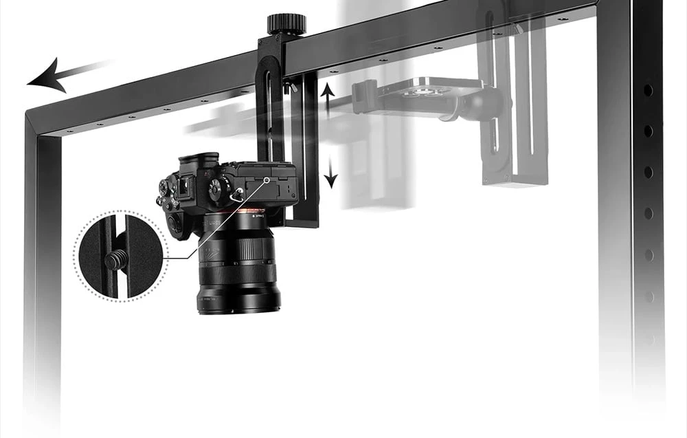 NEEWER ST100 Overhead Camera Mount aprašymas - Prekės nuotrauka