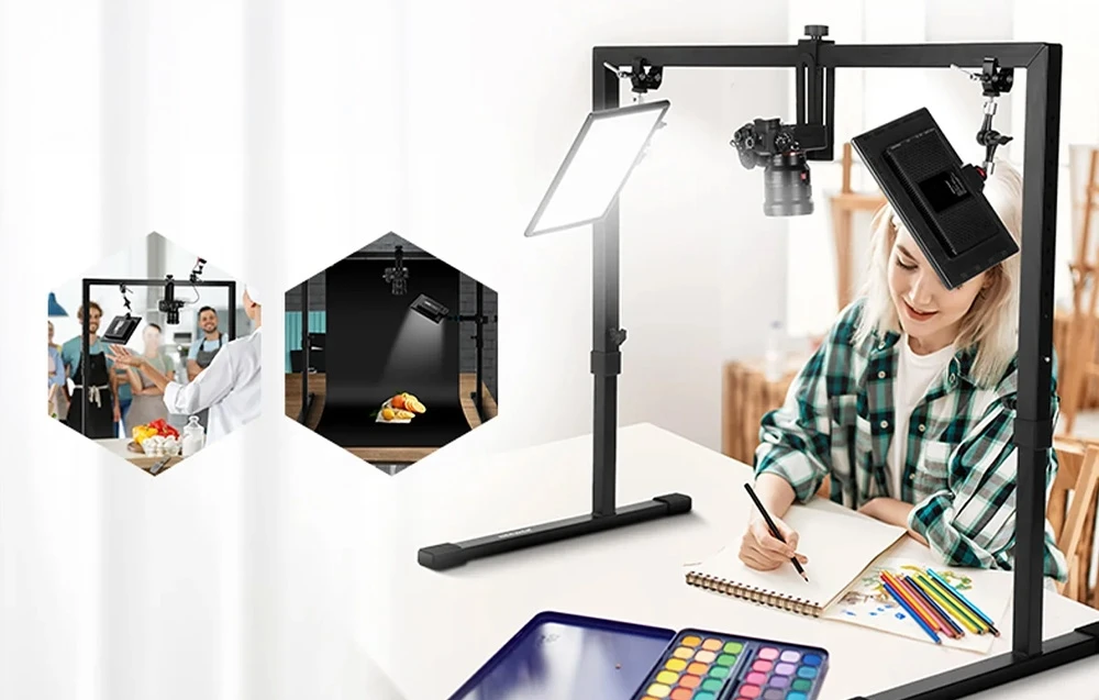 NEEWER ST100 Overhead Camera Mount aprašymas - Prekės nuotrauka