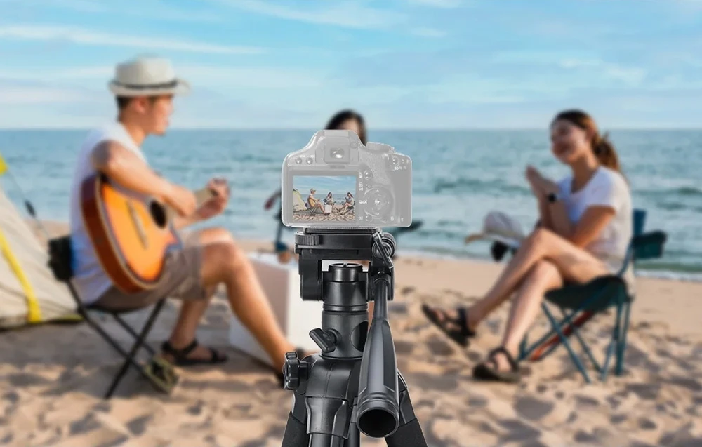 Neewer TP05 Lightweight Aluminum Camera Tripod (Monopod Option) aprašymas - Prekės nuotrauka