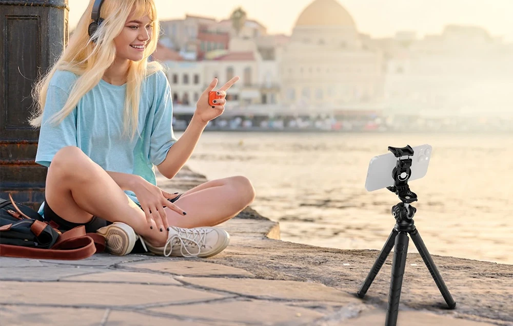 NEEWER TP35 Flexible Mini Tripod with Remote Control aprašymas - Prekės nuotrauka