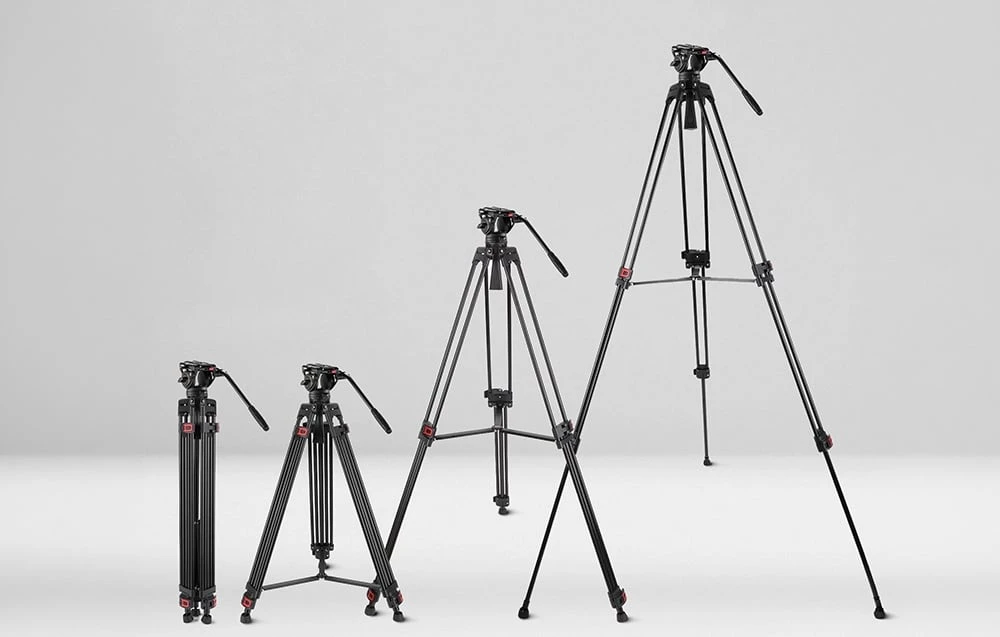 Neewer TP74 Professional Video Tripod with Fluid Head aprašymas - Prekės nuotrauka