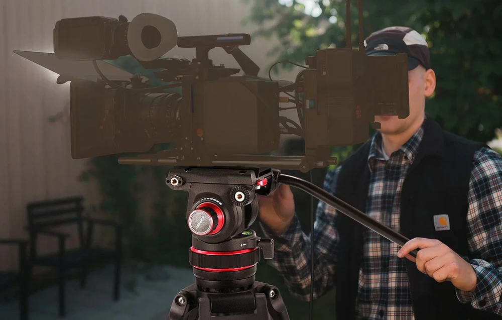 Neewer TP75 Adjustable Tripod with Oil-Damped Head aprašymas - Prekės nuotrauka