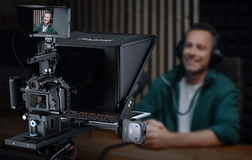 Planšetė Neewer X17 II Lightweight Aluminum Teleprompter aprašymas - Prekės nuotrauka