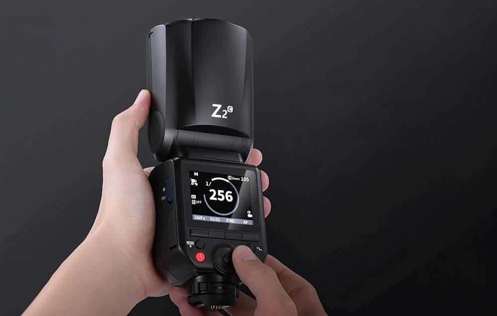 Neewer Z2-C TTL ROUND HEAD FLASH SPEEDLITE For Canon aprašymas - Prekės nuotrauka