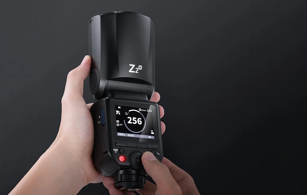 Neewer Z2-N TTL apvali blykstė, skirta Nikon fotoaparatams aprašymas - Prekės nuotrauka
