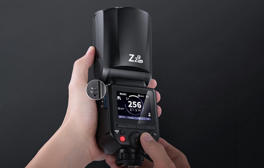 Neewer Z2PRO-F 3000mAh Speedlite Flash for Fujifilm Cameras aprašymas - Prekės nuotrauka
