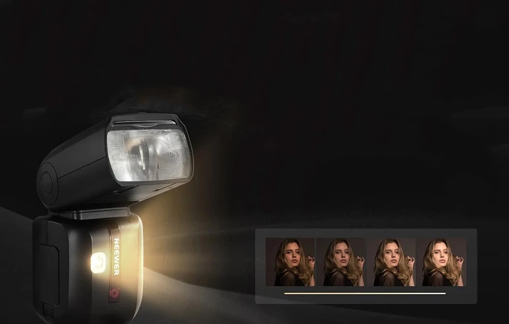 Camera Flash Neewer Z880-N su baterią litową aprašymas - Prekės nuotrauka