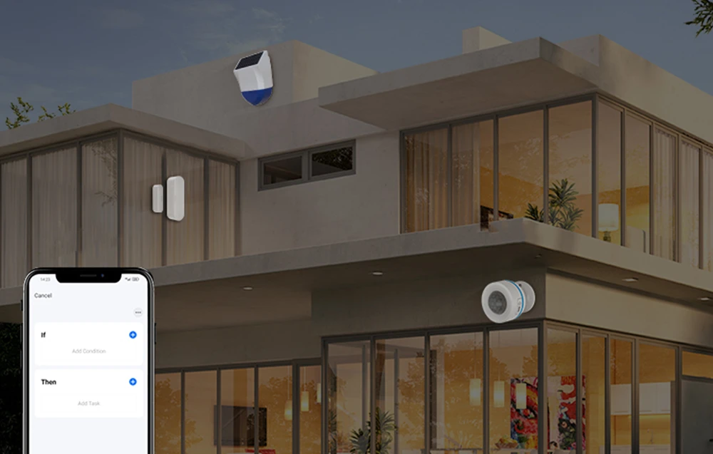 Lauko signalizacija Sirene WiFi NEO NAS-AB06W TUYA aprašymas - Prekės nuotrauka Lauko signalizacija Sirene WiFi NEO NAS-AB06W TUYA aprašymas - Prekės nuotrauka