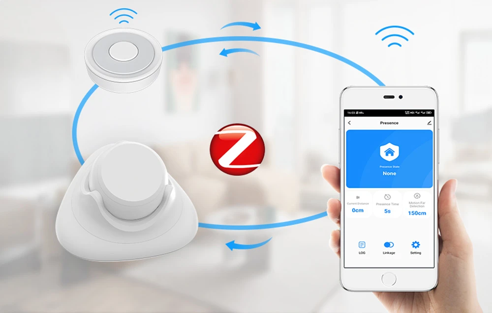 Žmogaus buvimo jutiklis Pro NEO NAS-PS09B Zigbee aprašymas - Prekės nuotrauka Žmogaus buvimo jutiklis Pro NEO NAS-PS09B Zigbee aprašymas - Prekės nuotrauka