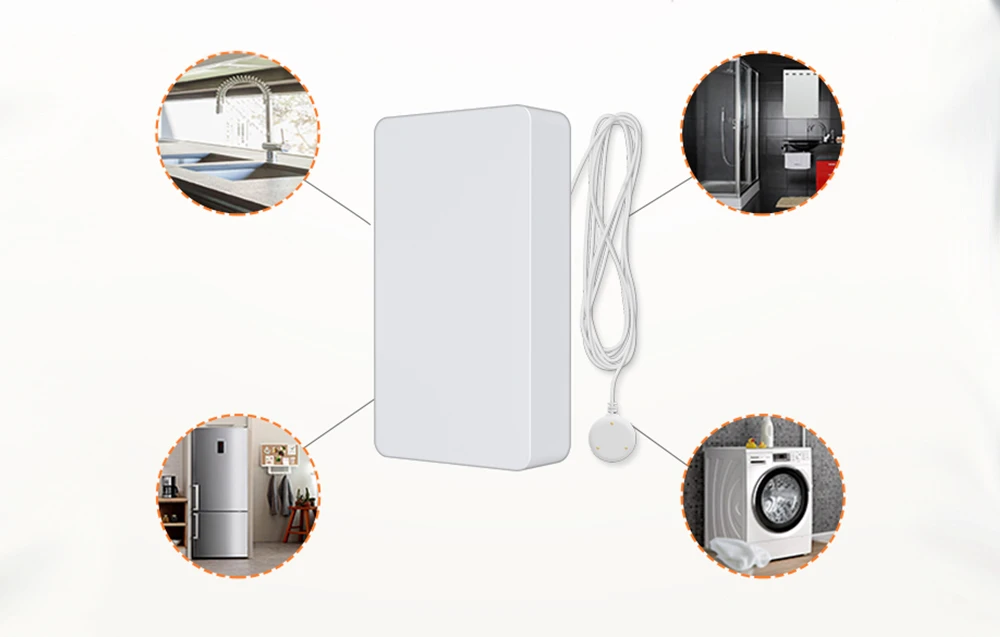 Išmanusis vandens jutiklis HomeKit NEO NAS-WS05BH ZigBee aprašymas - Prekės nuotrauka Išmanusis vandens jutiklis HomeKit NEO NAS-WS05BH ZigBee aprašymas - Prekės nuotrauka