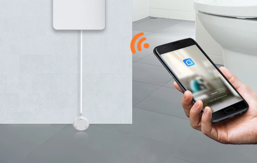 Išmanusis vandens jutiklis HomeKit NEO NAS-WS05BH ZigBee aprašymas - Prekės nuotrauka Išmanusis vandens jutiklis HomeKit NEO NAS-WS05BH ZigBee aprašymas - Prekės nuotrauka