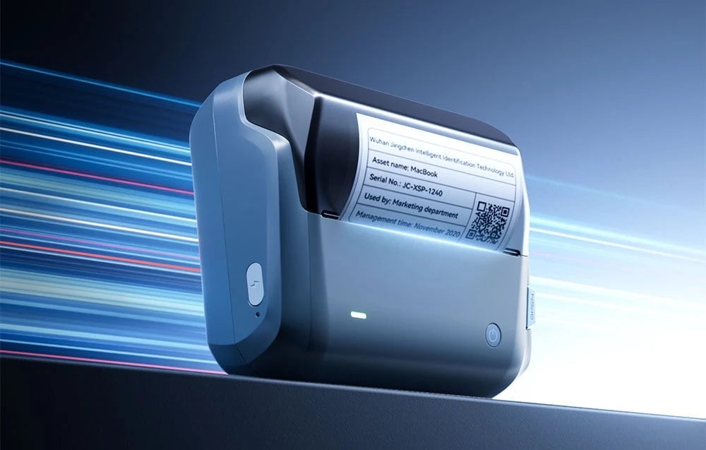 Niimbot B4 Portable Label Spausdintuvas (mėlynas) aprašymas - Prekės nuotrauka