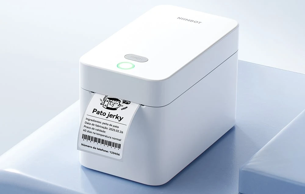 Niimbot K2 portable label spausdintuvas (baltas) aprašymas - Prekės nuotrauka