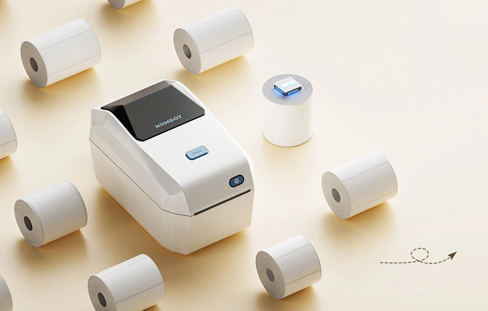 Niimbot K3 nešiojamasis etikečių spausdintuvas (cream) aprašymas - Prekės nuotrauka Niimbot K3 nešiojamasis etikečių spausdintuvas (cream) aprašymas - Prekės nuotrauka