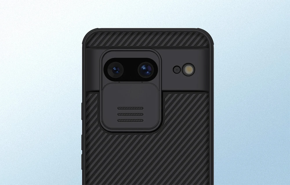 Nillkin CamShield PRO Hard Google Pixel 8 dėklas telefonui juodos spalvos aprašymas - Prekės nuotrauka