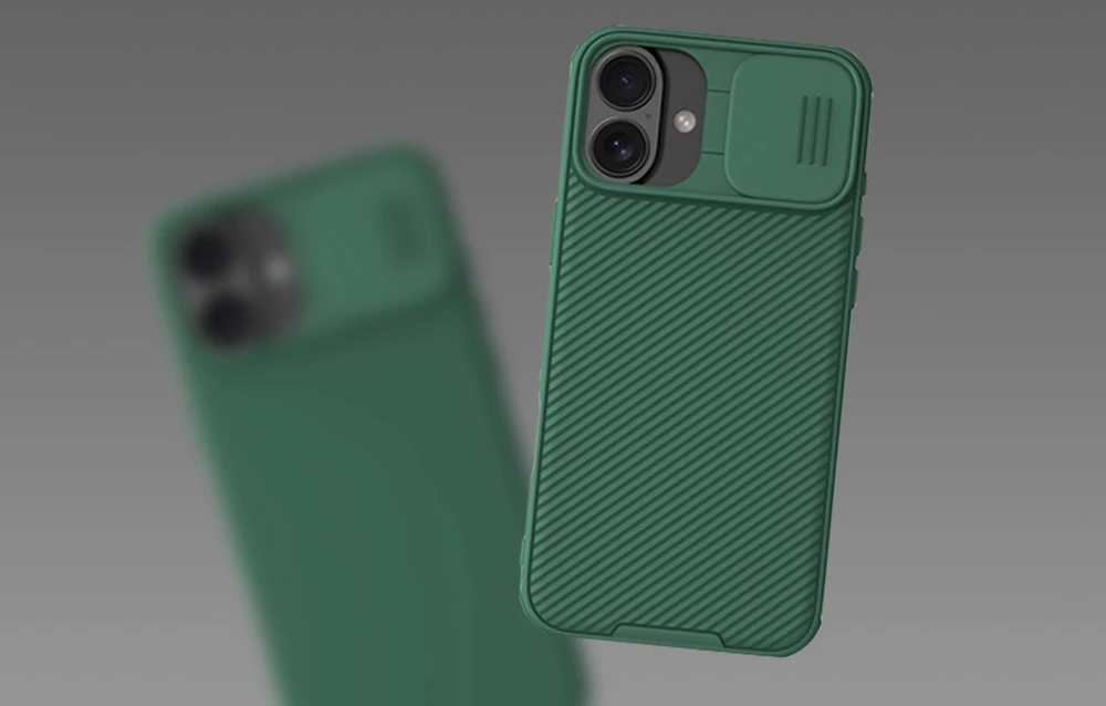 Nillkin CamShield PRO Hard Apple iPhone 16 Plus dėklas telefonui žalios spalvos aprašymas - Prekės nuotrauka Nillkin CamShield PRO Hard Apple iPhone 16 Plus dėklas telefonui žalios spalvos aprašymas - Prekės nuotrauka