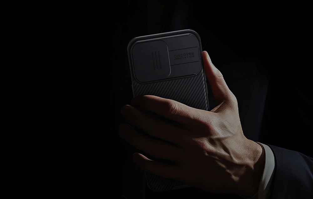 Nillkin CamShield Pro Magnetic Apple iPhone 16 Pro Max – dėklas telefonui juodos spalvos aprašymas - Prekės nuotrauka Nillkin CamShield Pro Magnetic Apple iPhone 16 Pro Max – dėklas telefonui juodos spalvos aprašymas - Prekės nuotrauka