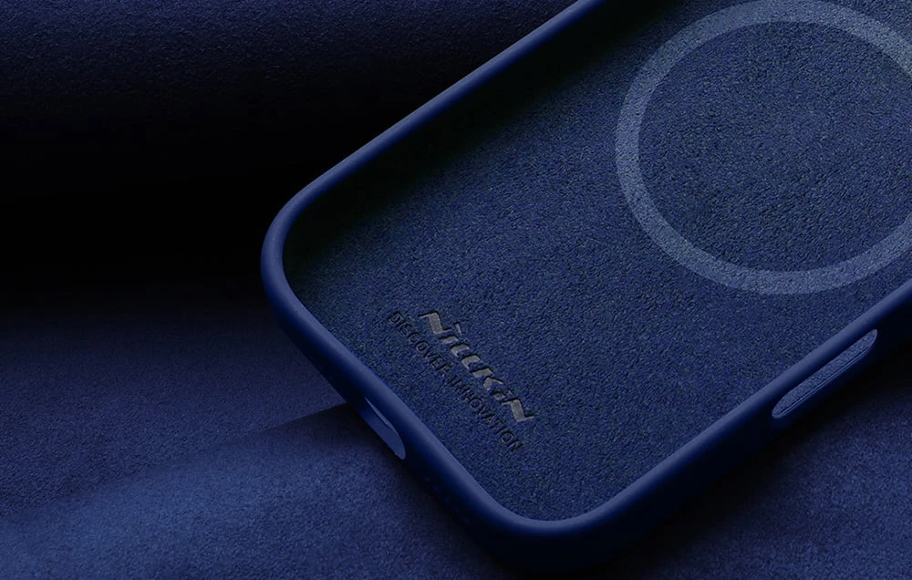 Nillkin LensWing magnetinis dėklas Apple iPhone 16 Pro Max (mėlynas) aprašymas - Prekės nuotrauka