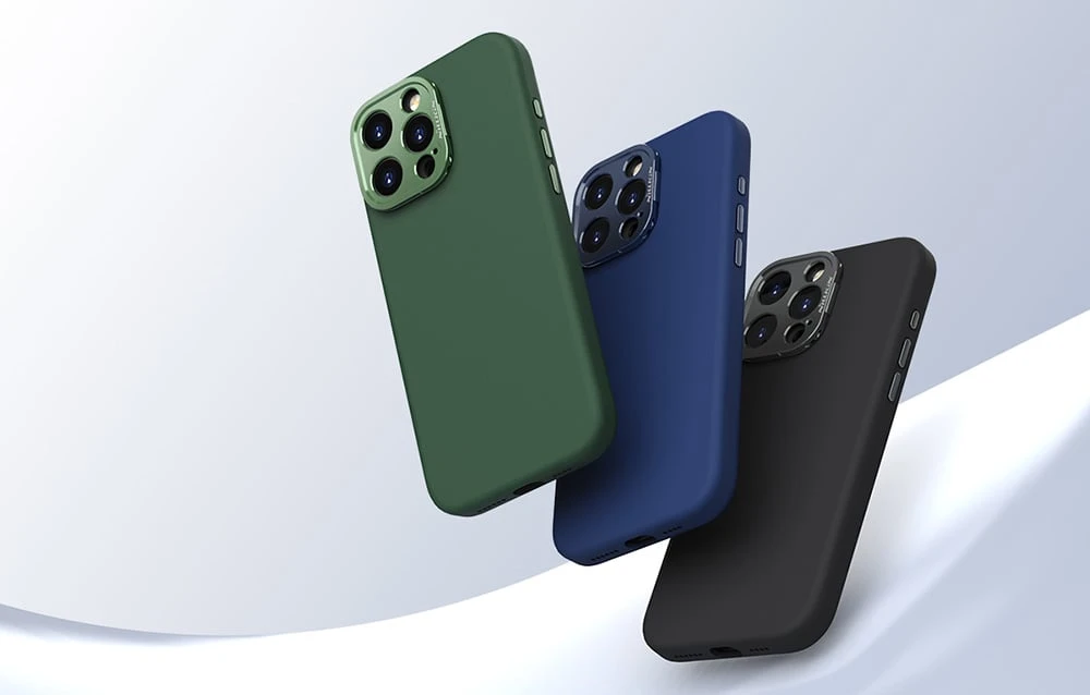 Nillkin LensWing magnetinis dėklas Apple iPhone 16 Pro Max (mėlynas) aprašymas - Prekės nuotrauka