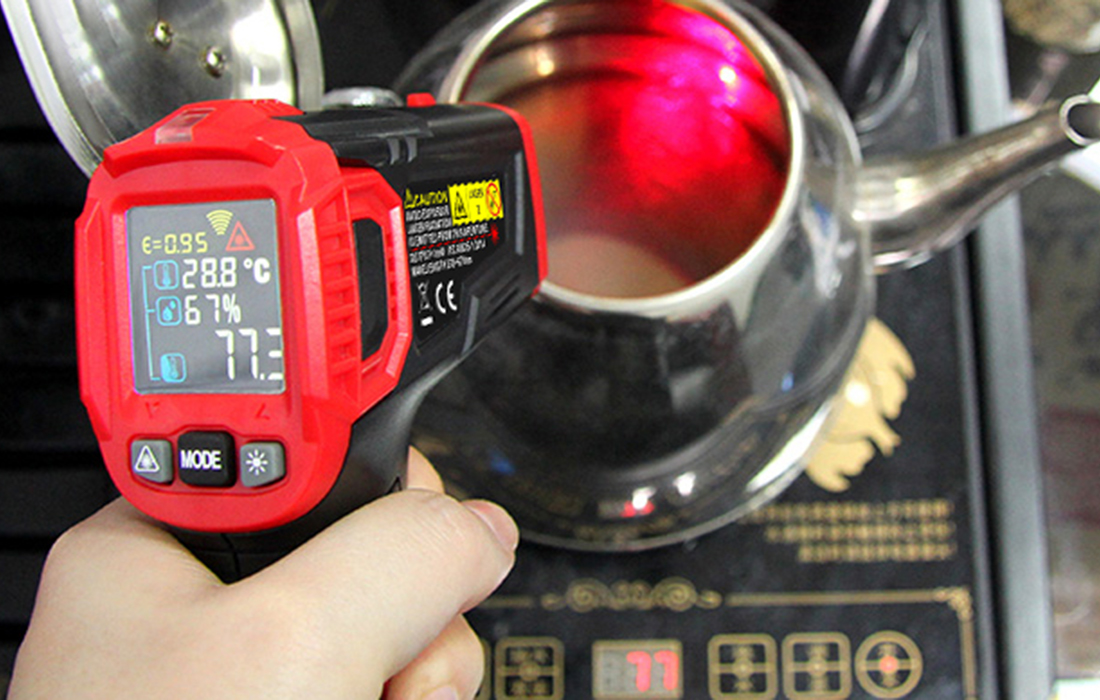 Bekontaktis lazerinis termometras Habotest HT650A aprašymas - Prekės nuotrauka